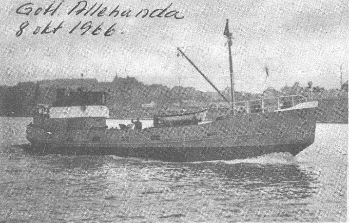 Tankfartyget Rya efter 1939 års förlängning och medan det ännu bar namnet Soya.