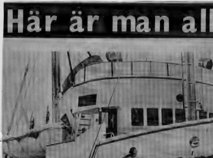 Här är man alltid redo!
Bärgningsfartyget Ajax Ligger från och med måndag tills vidare stationerad i Visby.