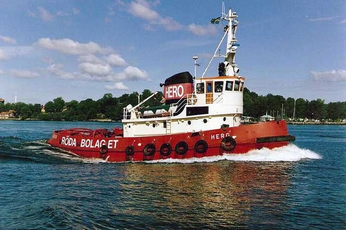 Röda bolaget nummer 2
foto Douglas Tufvesson via  tugboatlars.se 