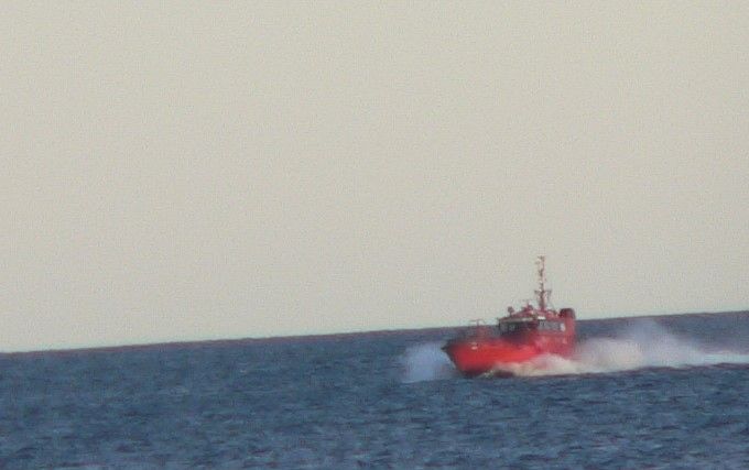 Så var Lotsen ombord på lastfartyget, Lotsbåten återvänder hem